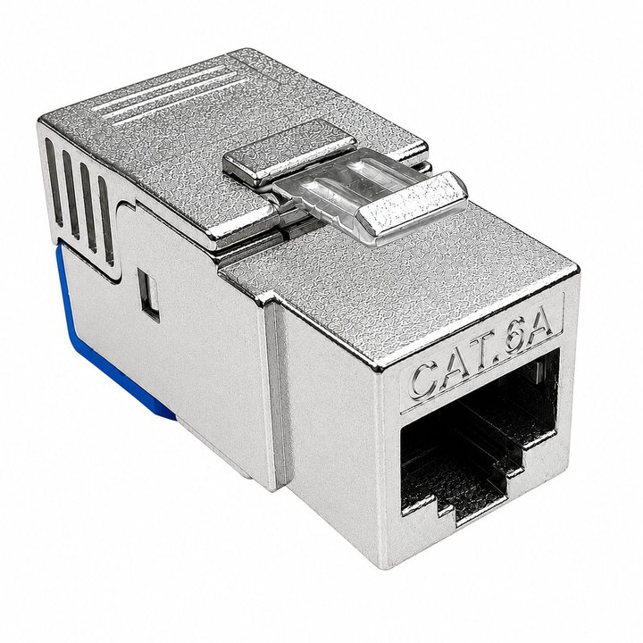 Frutto Keystone RJ45 STP Cat6A Toolless Silver - Techly Professional IWP-MD C6A/STP3