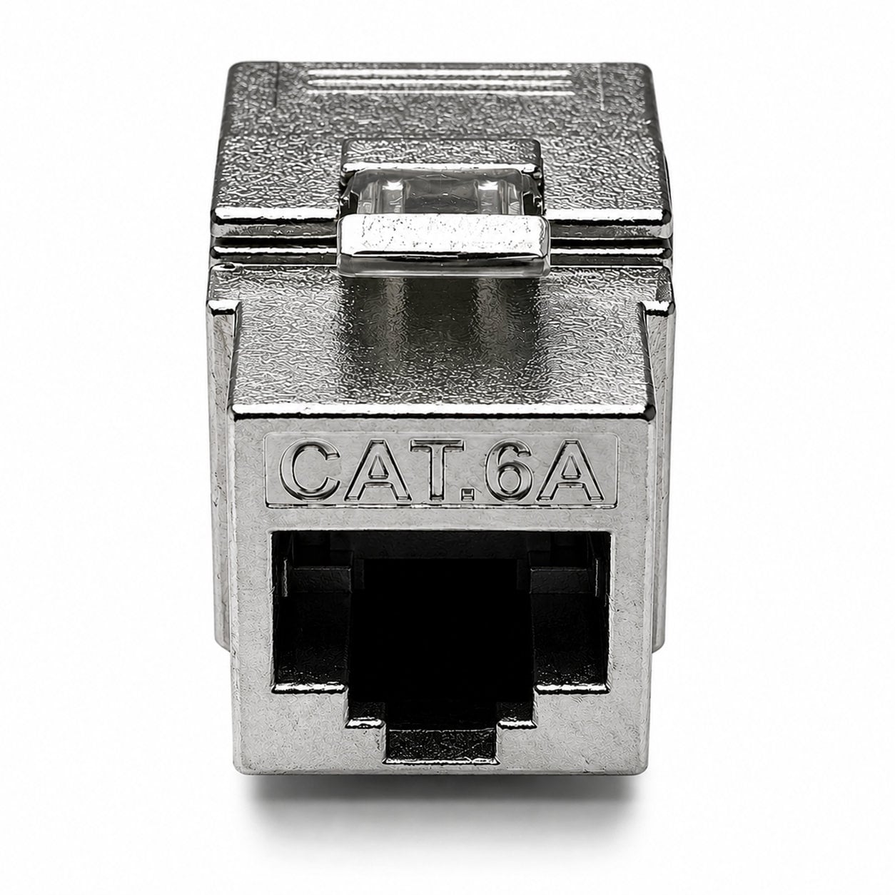 Fruit Keystone RJ 45 STP Cat 6 A Toolless Silver - Techly Professional IWP-MD C 6 A/STP 3