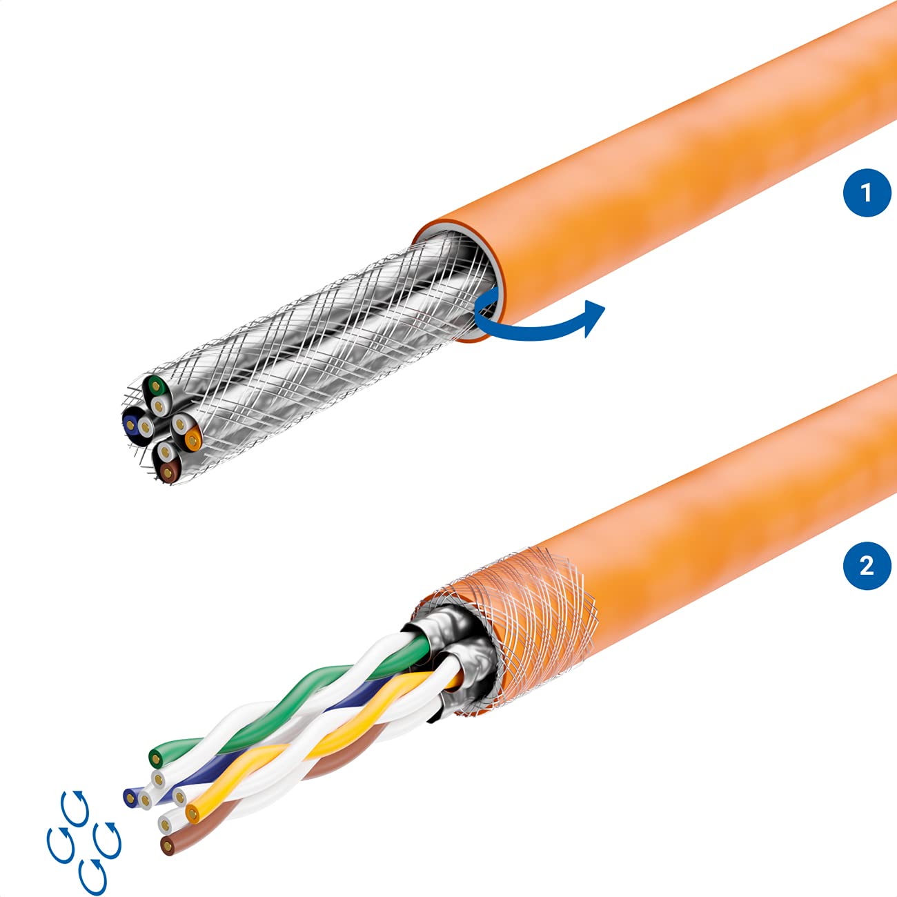 Frutto Keystone RJ45 Cat6A STP Tool-Free 16.60mm - Techly Professional IWP-MD C6A/STPT