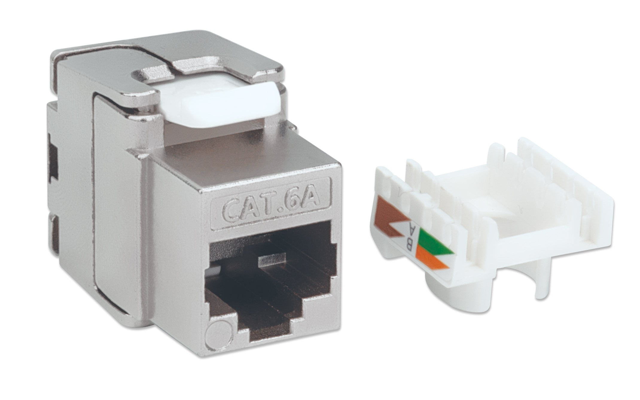 Frutto Keystone Femmina Cat6A STP Toolless - Intellinet IWP-MD C6A/TLF