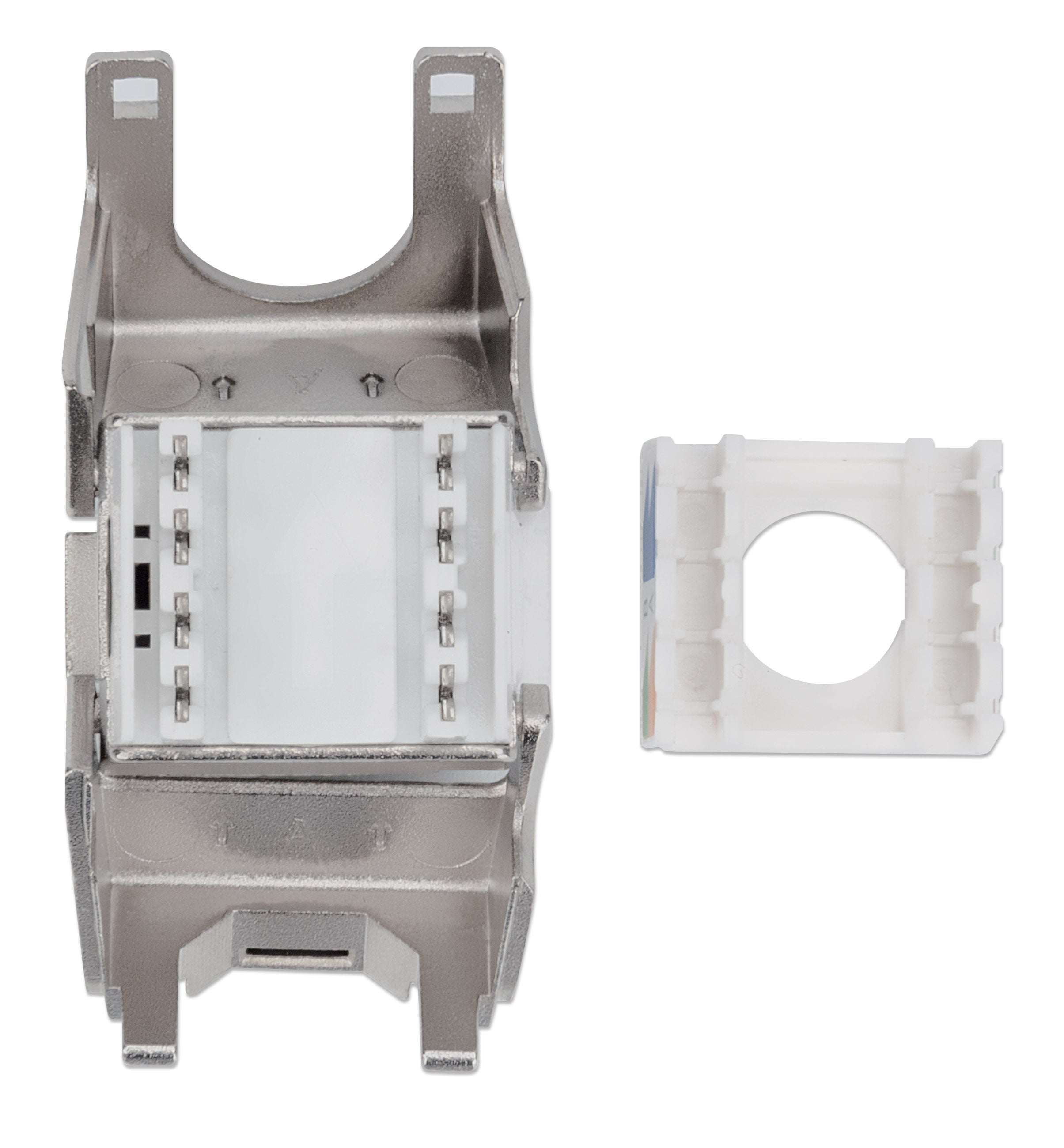 Frutto Keystone Femmina Cat6A STP Toolless - Intellinet IWP-MD C6A/TLF