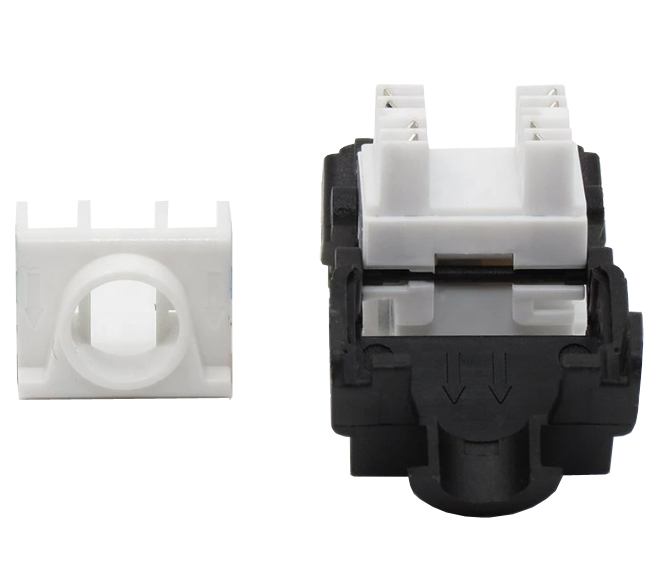 Frutto Keystone RJ45 UTP Cat6A - Techly Professional IWP-MD C6A/UFLT