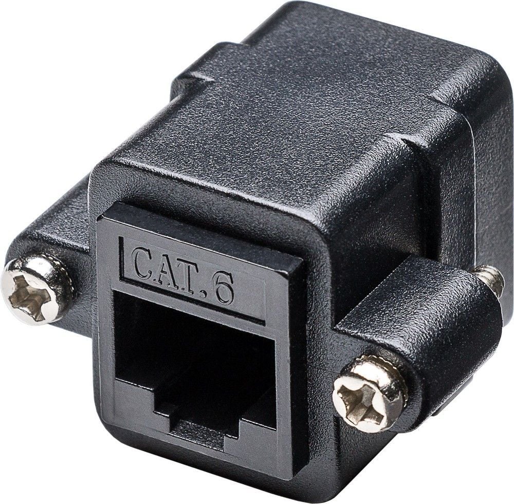 Adattatore RJ45 F/RJ45 F da Pannello Cat6 UTP - Delock IWP-MD C6P/UTP