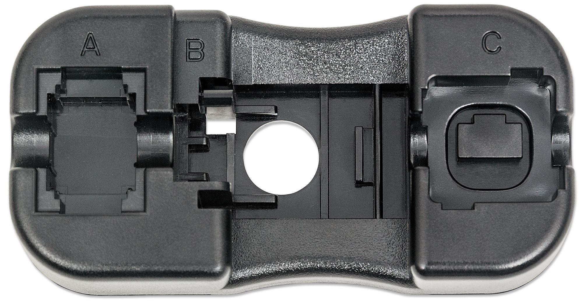 Frutto Keystone RJ45 Cat6 UTP non schermato Arancione - Intellinet IWP-MD C6/OR
