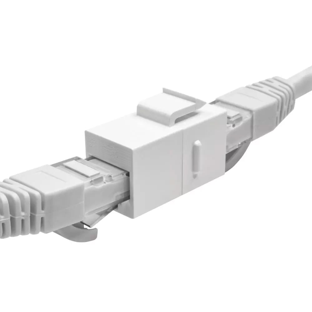 Accoppiatore RJ45 F/F UTP Cat6 Keystone Bianco - Intellinet IWP-MD C6/PB