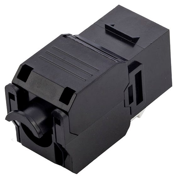 Frutto Keystone RJ45 UTP Cat6 Tooless Nero - Techly Professional IWP-MD C6/TLUBT