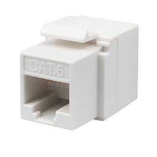 Fruit Keystone RJ 45 Cat 6 UTP 180 ° Toolless White - Intellinet IWP-MD C 6 /ULF