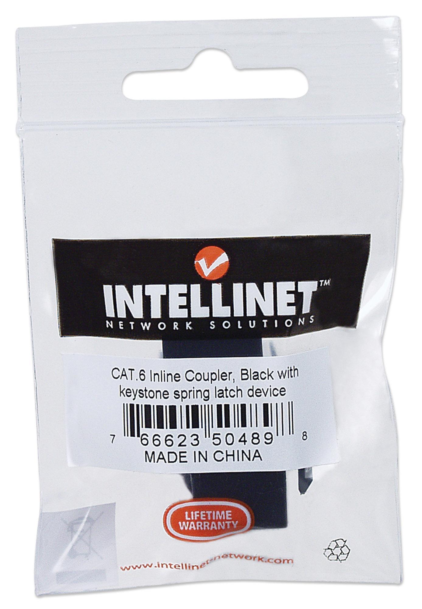 Frutto Keystone RJ45 Cat6 UTP non schermato Verde - Intellinet IWP-MD C6/VE