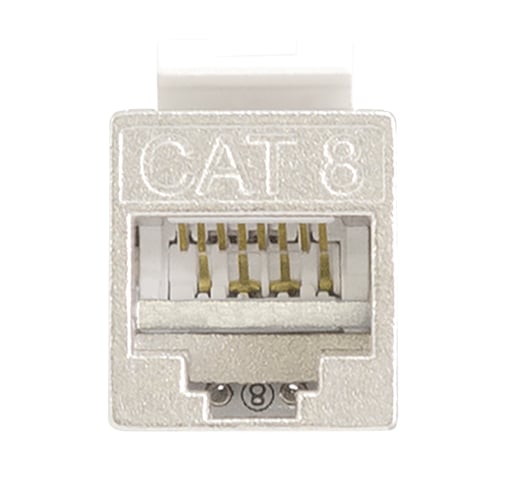 Frutto Keystone RJ45 Cat8.1 STP Tooless - Logilink IWP-MD C81/STPL