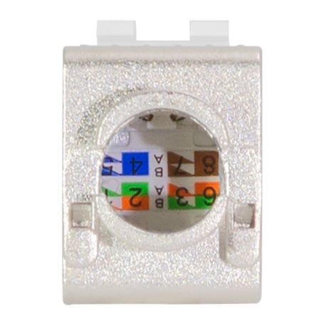 Frutto Keystone RJ45 Cat8.1 STP Tooless - Logilink IWP-MD C81/STPL