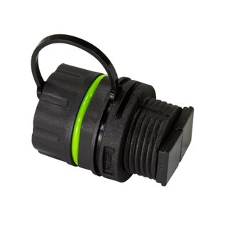 Connettore Fibra Ottica SC Duplex Impermeabile IP68 con Cappuccio Antipolvere - Logilink IWP-MD FOSCD-IPPAN