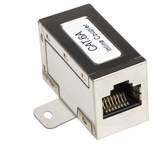 Adattatore Modulare RJ45 Cat6A Femmina/Femmina con Flange - IWP-MD F/F-C6A-W