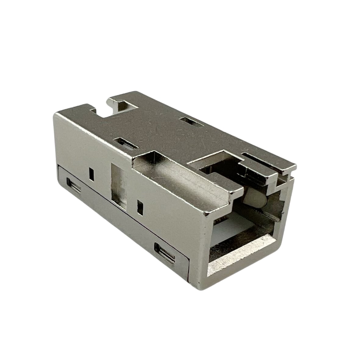 Accoppiatore RJ45 Cat6A 8P8C Femmina/ Femmina 10G STP Silver - Techly Professional IWP-MD F/F-C6ALT