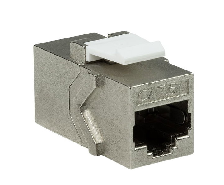 Accoppiatore Cat6A Keystone 2xRJ45 STP - Logilink IWP-MD F/F-C6ASL