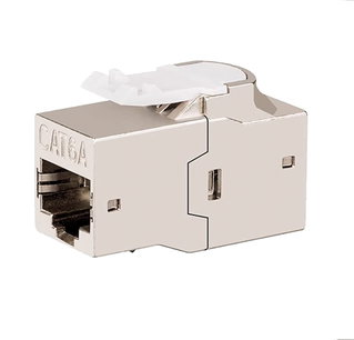 Accoppiatore di rete RJ45 Cat6A F/F schermato FTP da pannello 16.5mm - Techly Professional IWP-MD F/F-C6ASLT