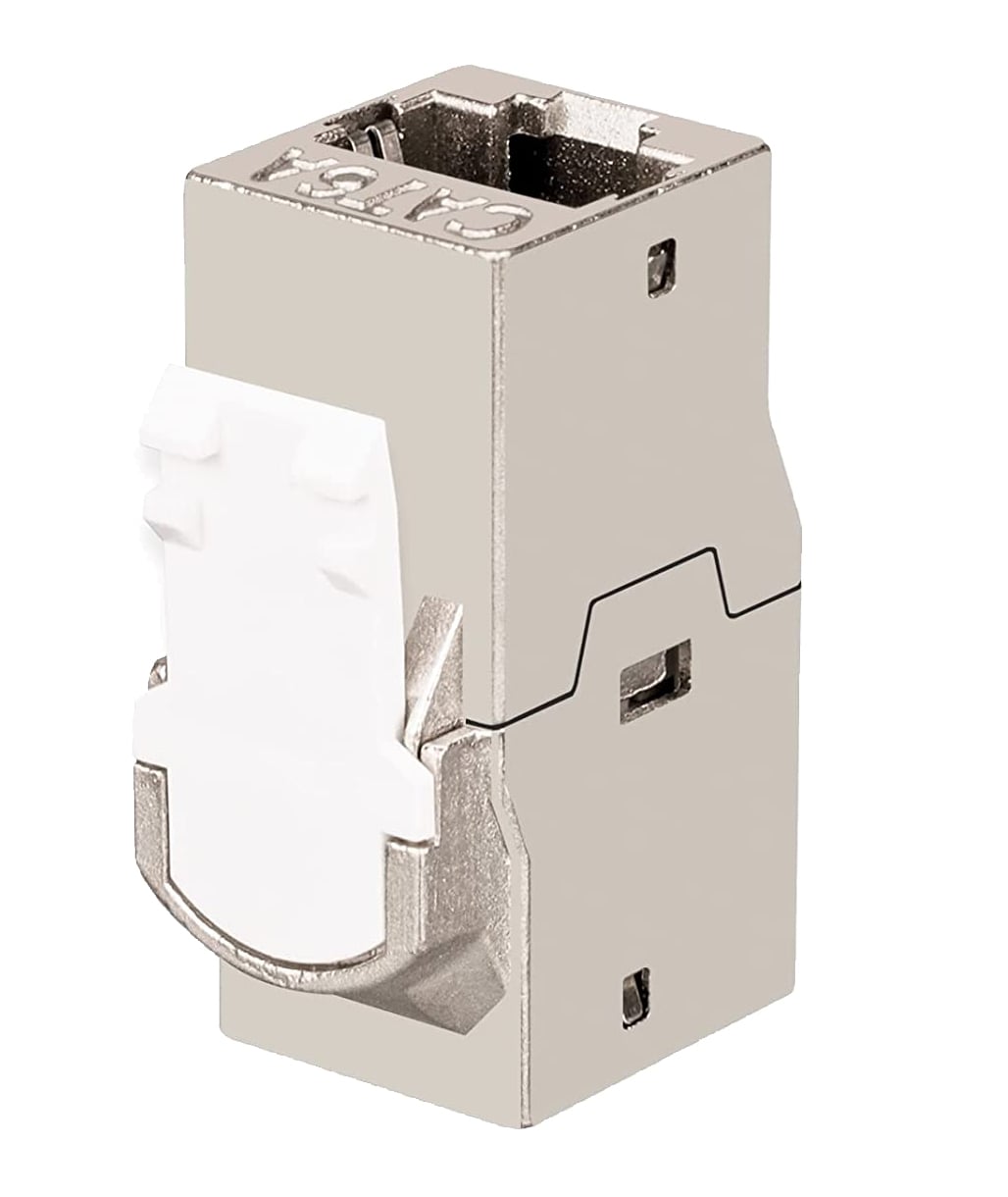 Accoppiatore di Rete RJ45 Cat6A F/F Schermato FTP da pannello 16.5mm - Techly Professional IWP-MD F/F-C6ASLT