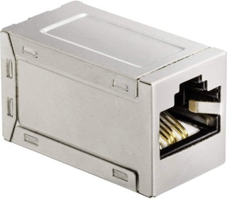 Cat 6 A 10 GE RJ 45 STP - Techly Professional IWP-MD F/F-C 6 AT