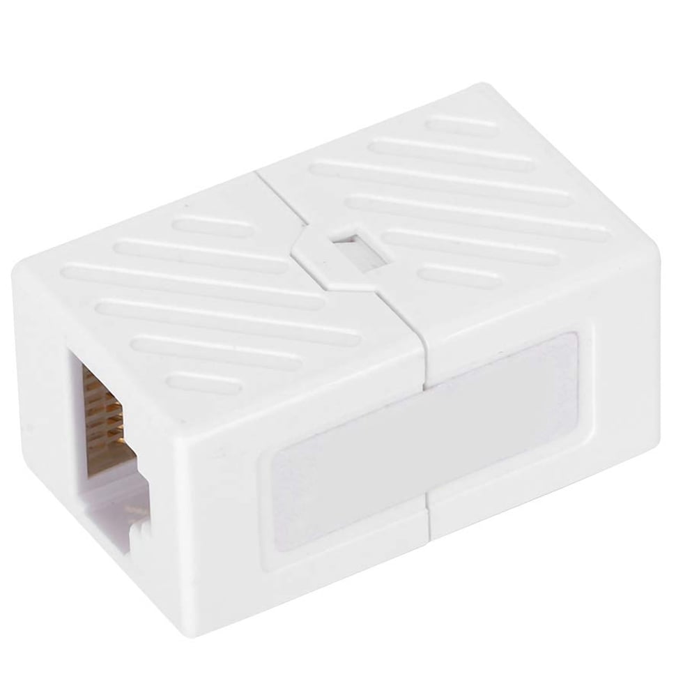 Accoppiatore Modulare Cat6 RJ45 F/F UTP Bianco - Techly Professional IWP-MD F/F-C6T