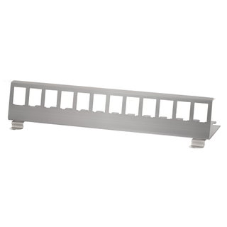 Adapter for Keystone 12 xRJ 45 DIN Guide Module - Logilink IWP-MD KEY-RAIL 12