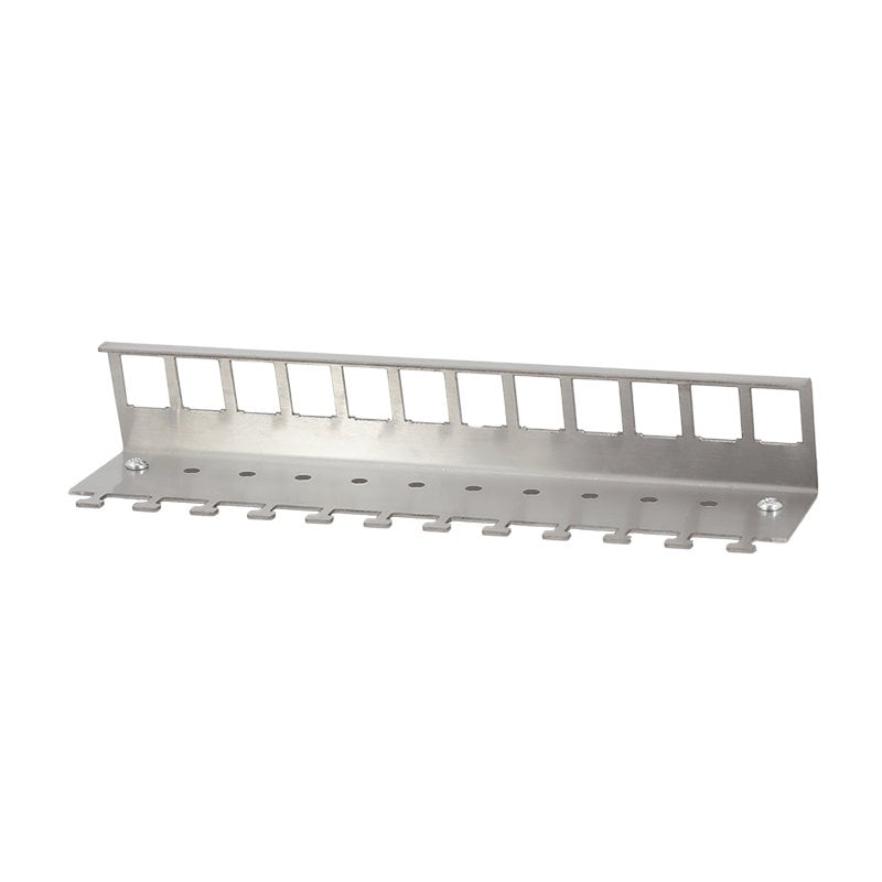 Adattatore per Modulo Keystone 12xRJ45 per Guida DIN - Logilink IWP-MD KEY-RAIL12