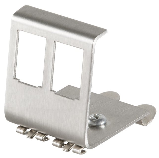 Adattatore per Moduli Keystone 2xRJ45 per guida DIN - Intellinet IWP-MD KEY-RAIL2I