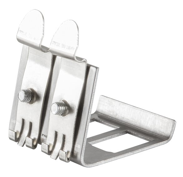 Adattatore per Moduli Keystone 2xRJ45 per guida DIN - Intellinet IWP-MD KEY-RAIL2I