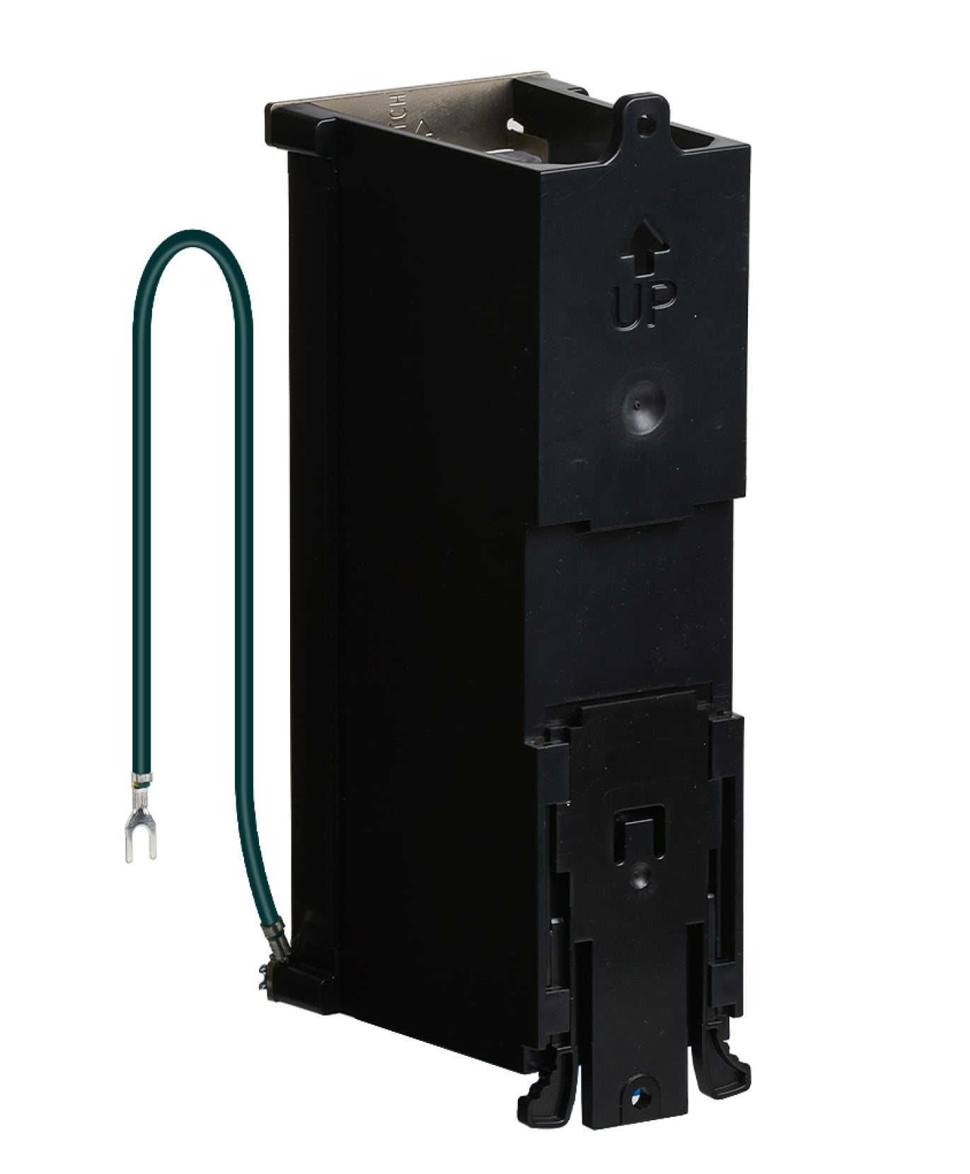 Pannello Patch Keystone 8 porte per Guida DIN e Montaggio a Parete con Messa a Terra - IWP-MD KEY-RAIL8
