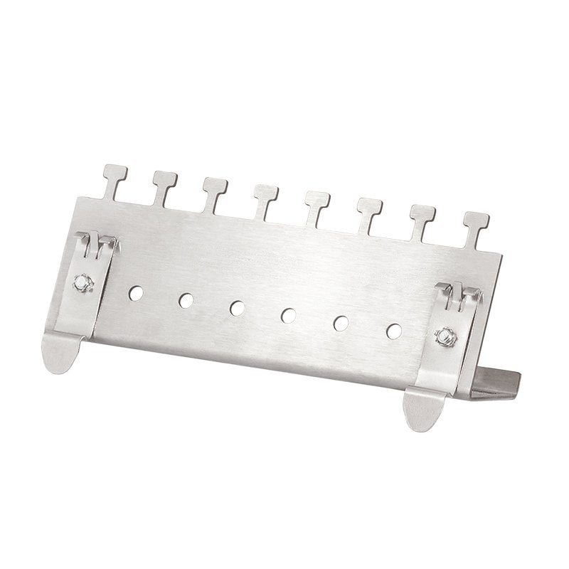Adattatore per Modulo Keystone 8xRJ45 per Guida DIN - Logilink IWP-MD KEY-RAIL8L