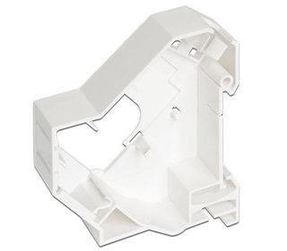 DIN bar adapter for RJ 45 Keystone module - Delock IWP-MD KEY-RAILE