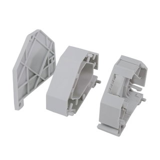 DIN Guide Adapter for LC Duplex or SC Simplex - Logilink IWP-MD KEY-RAILSC