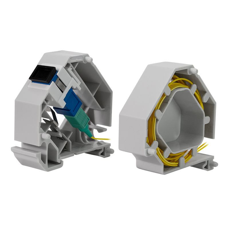 Adattatore per Guida DIN per LC Duplex o SC Simplex - Logilink IWP-MD KEY-RAILSC