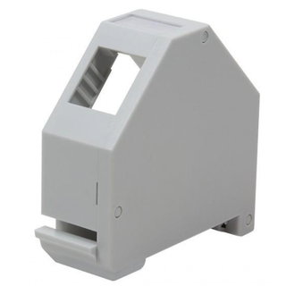 Keystone adapter RJ 45 for DIN bar, unshielded plastic - TECHLY PROFESSIONAL IWP-MD KEY-RAILU