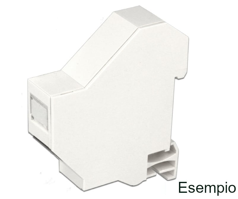 Tappo per Adattatore su barra DIN RJ45 Keystone - Delock IWP-MD KEY-TP