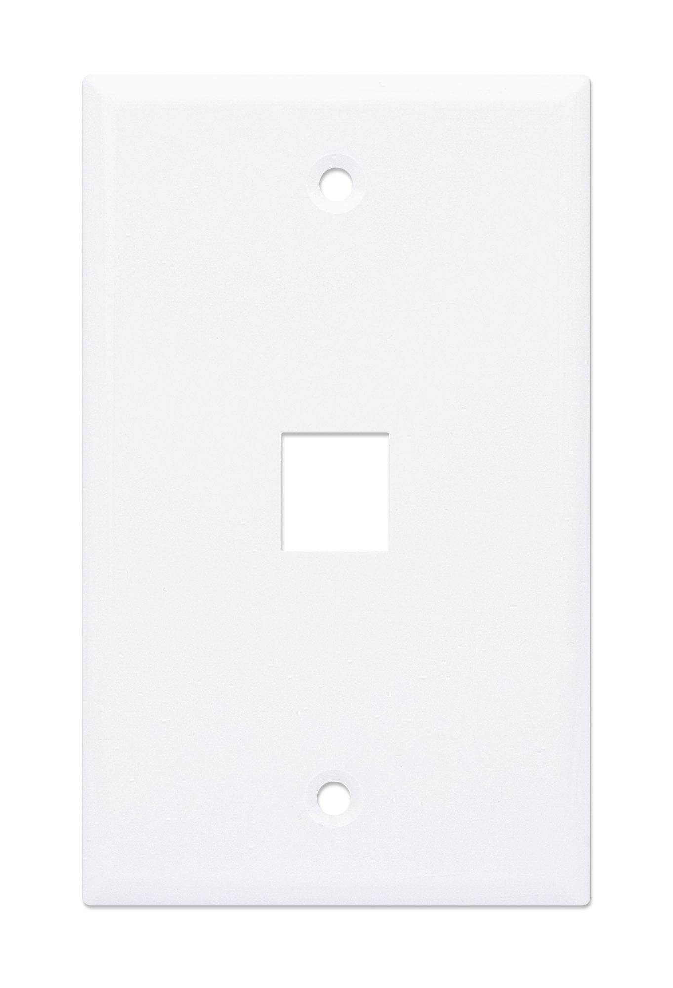 Placca Porta Frutti 1 Posto Mod.503 Bianco - Intellinet IWP-MD PSTR-1W
