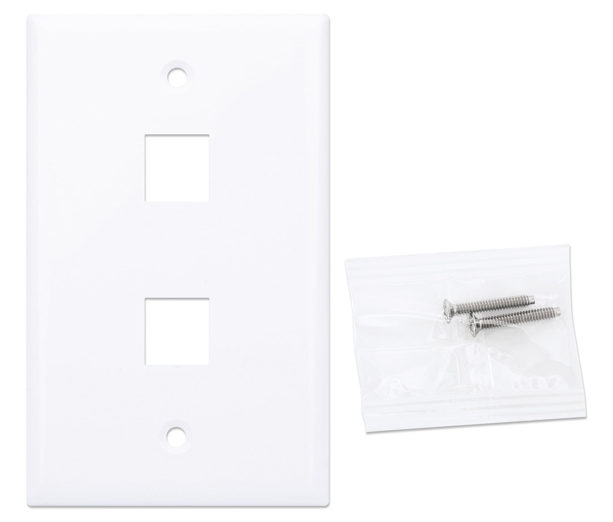 Fruit plate 2 Places Mod. 503 White - Techly Professional IWP-MD PSTR- 2 WT