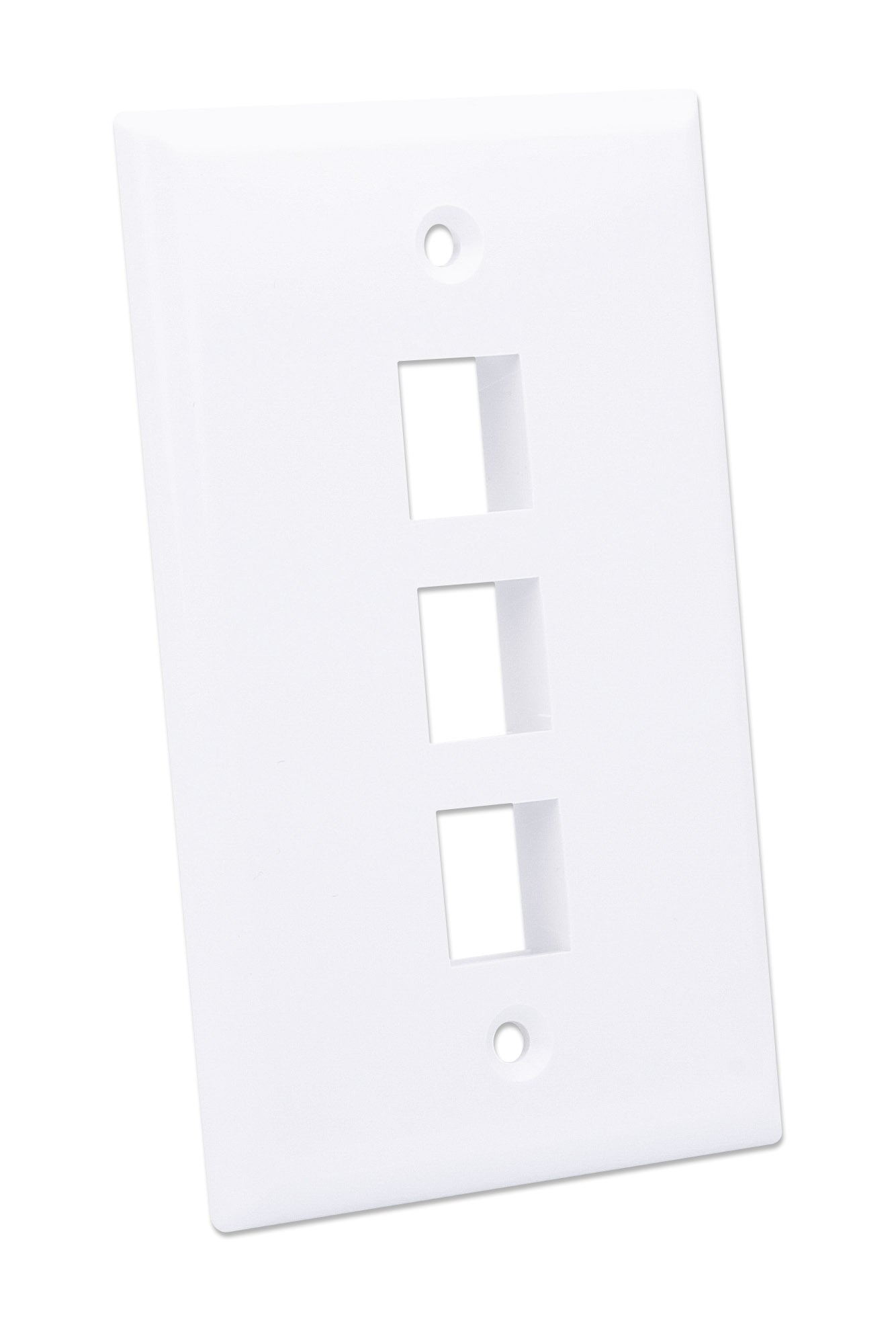 Placca Porta Frutti 3 Posti Mod.503 Bianco - Techly Professional IWP-MD PSTR-3WT