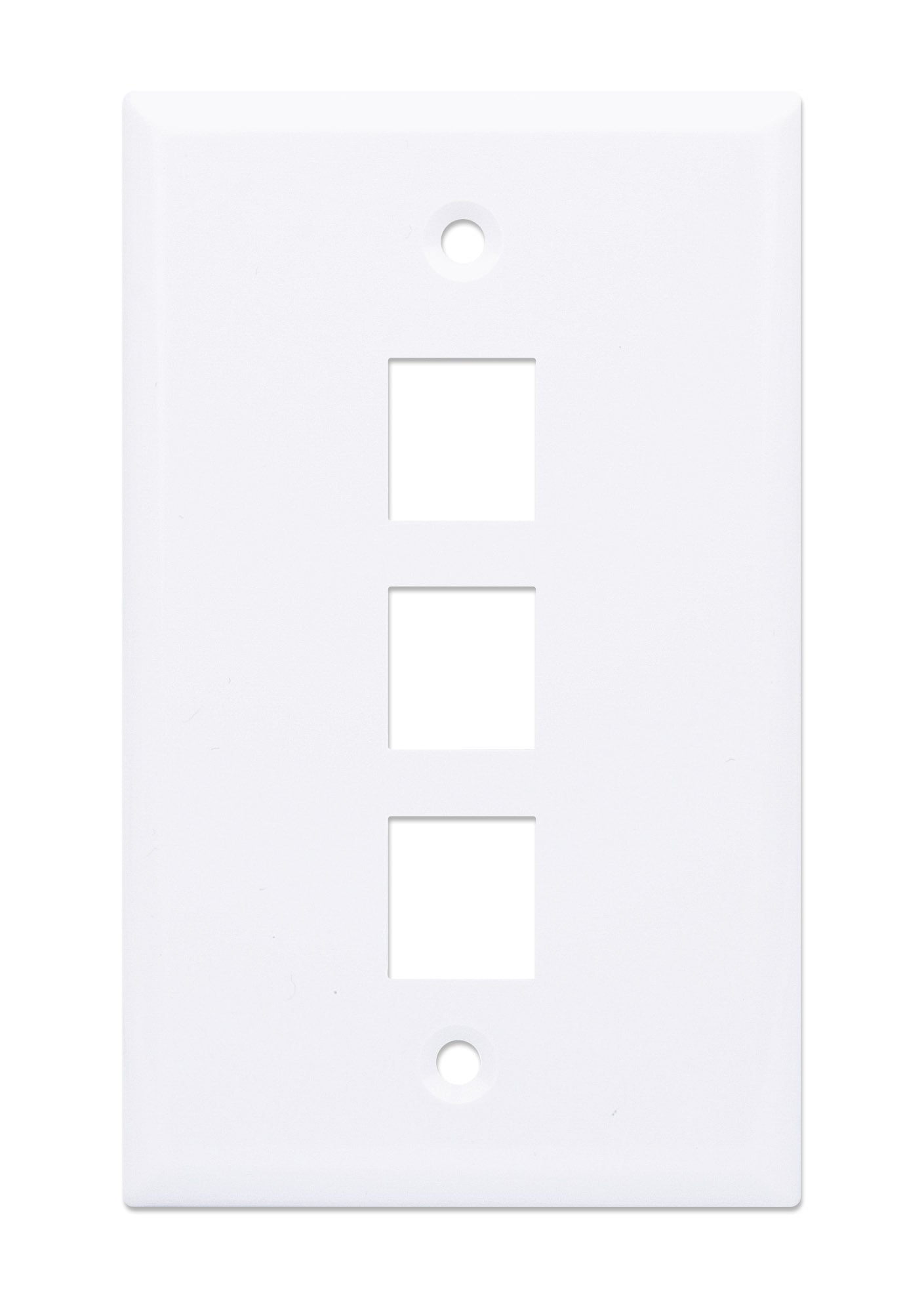 Placca Porta Frutti 3 Posti Mod.503 Bianco - Techly Professional IWP-MD PSTR-3WT
