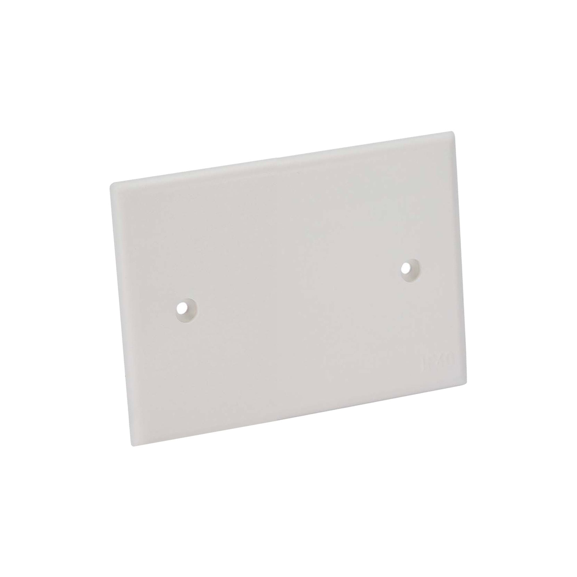 Coperchio Ribassato con Viti per Scatola da Incasso Rettangolare 3 Moduli Bianco - FME IWP-MD PSTR-COV3M