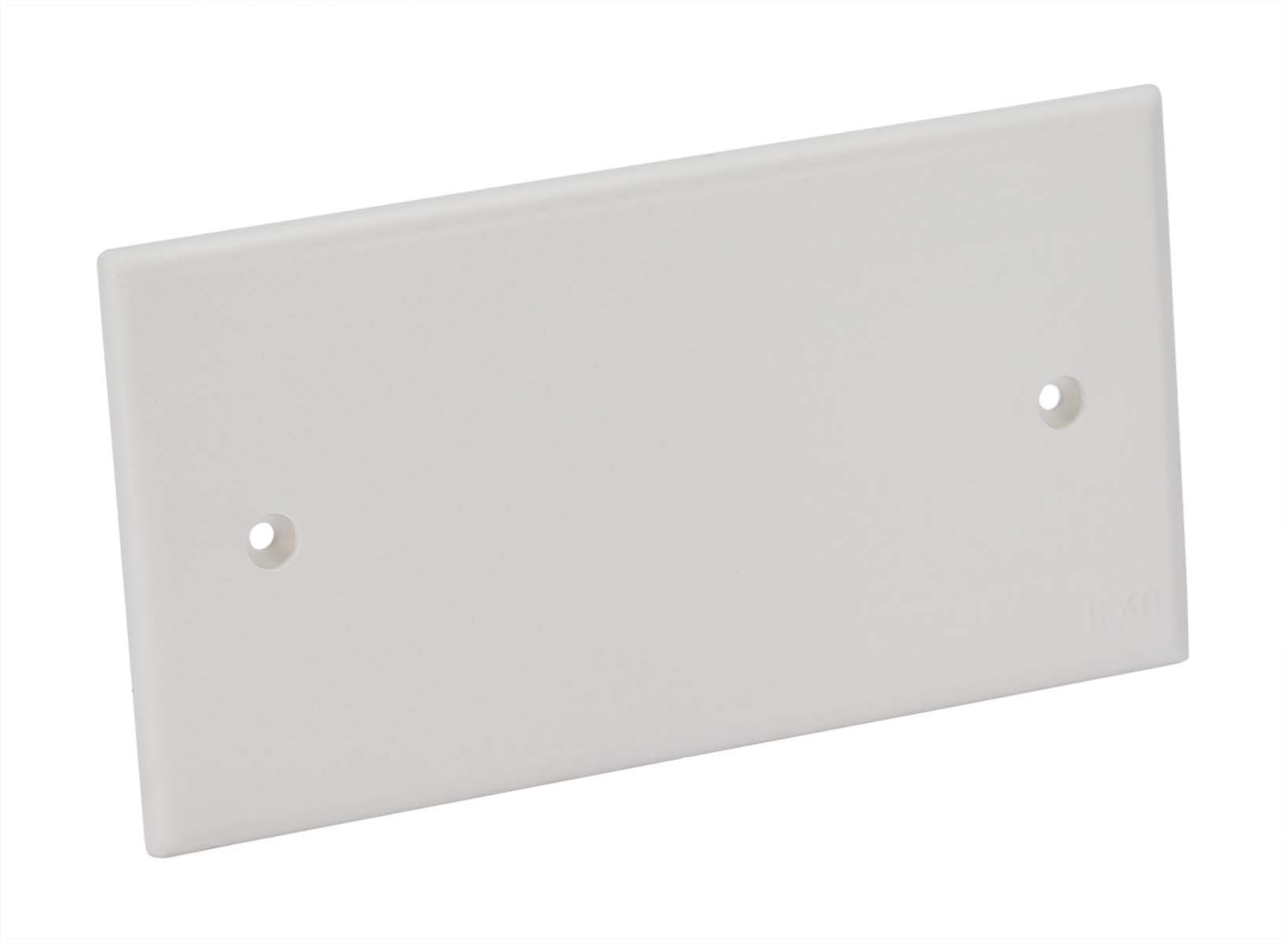 Coperchio Ribassato con Viti per Scatola da Incasso Rettangolare 4 Moduli Bianco - FME IWP-MD PSTR-COV4M