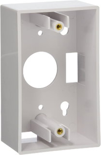 White 503 plate mounting box - Intellinet IWP-MD PSTR-WH