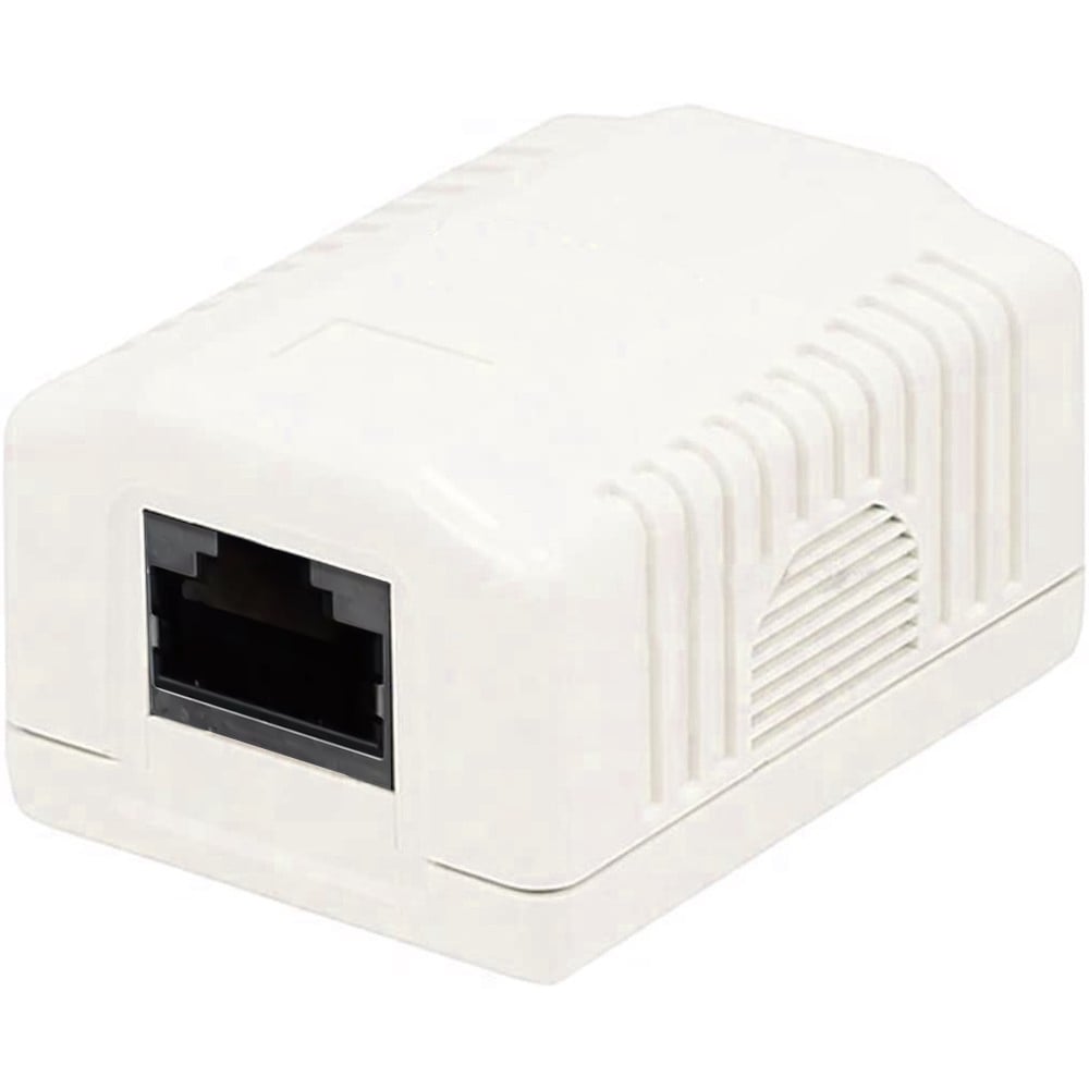 Presa a Muro con 1 Frutto RJ45 Cat6A FTP Beige - Techly Professional IWP-MD SC-1F6AFT