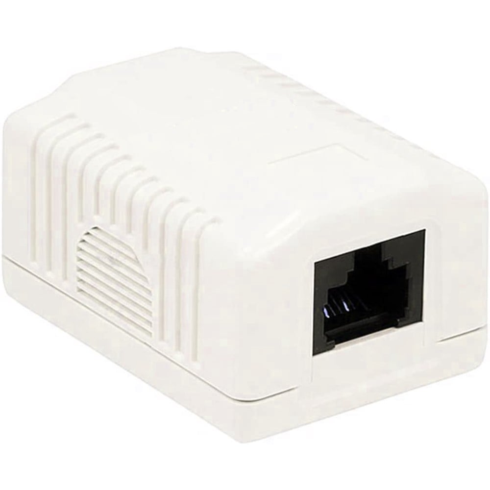 Presa a Muro con 1 Frutto RJ45 Cat6A UTP Beige - Techly Professional IWP-MD SC-1F6AUT