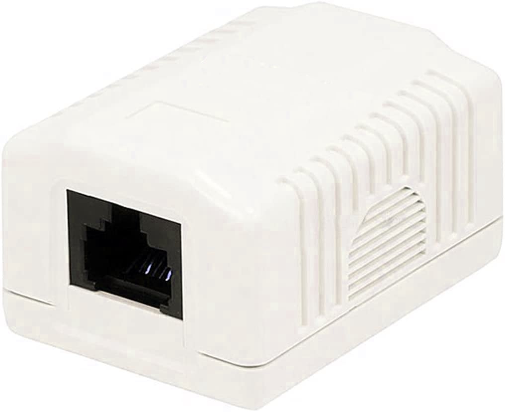 Presa a Muro con 1 Frutto RJ45 Cat6 UTP Beige - Techly Professional IWP-MD SC-1F6UT