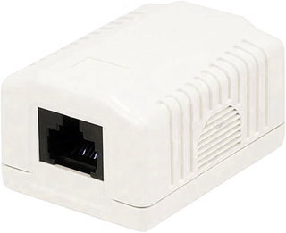 Presa a muro 1 frutto RJ45 Cat6 UTP Beige - Techly Professional IWP-MD SC-1F6UT
