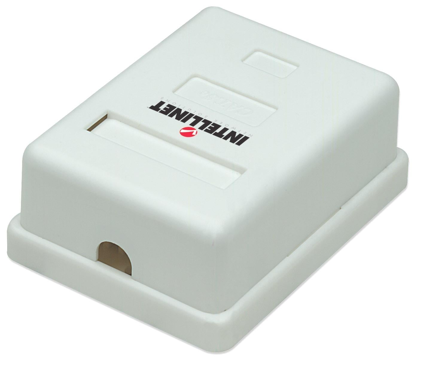 Presa a Muro con Frutto RJ45 Cat5E UTP Beige - Intellinet IWP-MD SC-1FT
