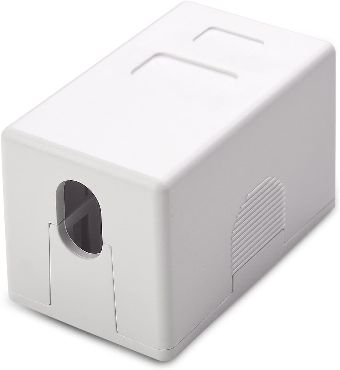 Wall socket for 1 fruit Keystone White - Techly Professional IWP-MD SC- 1 T