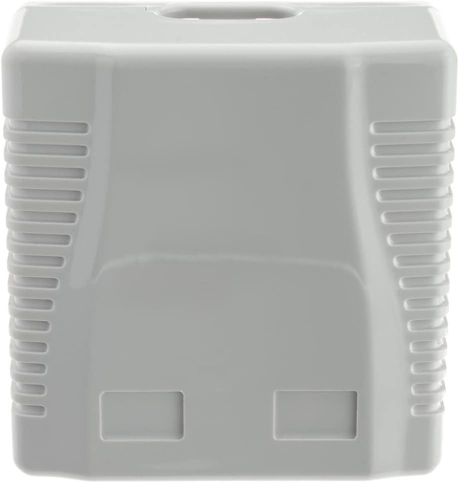 Presa a Muro con 2 Frutti RJ45 Cat6 UTP Beige - Techly Professional IWP-MD SC-2F6UT