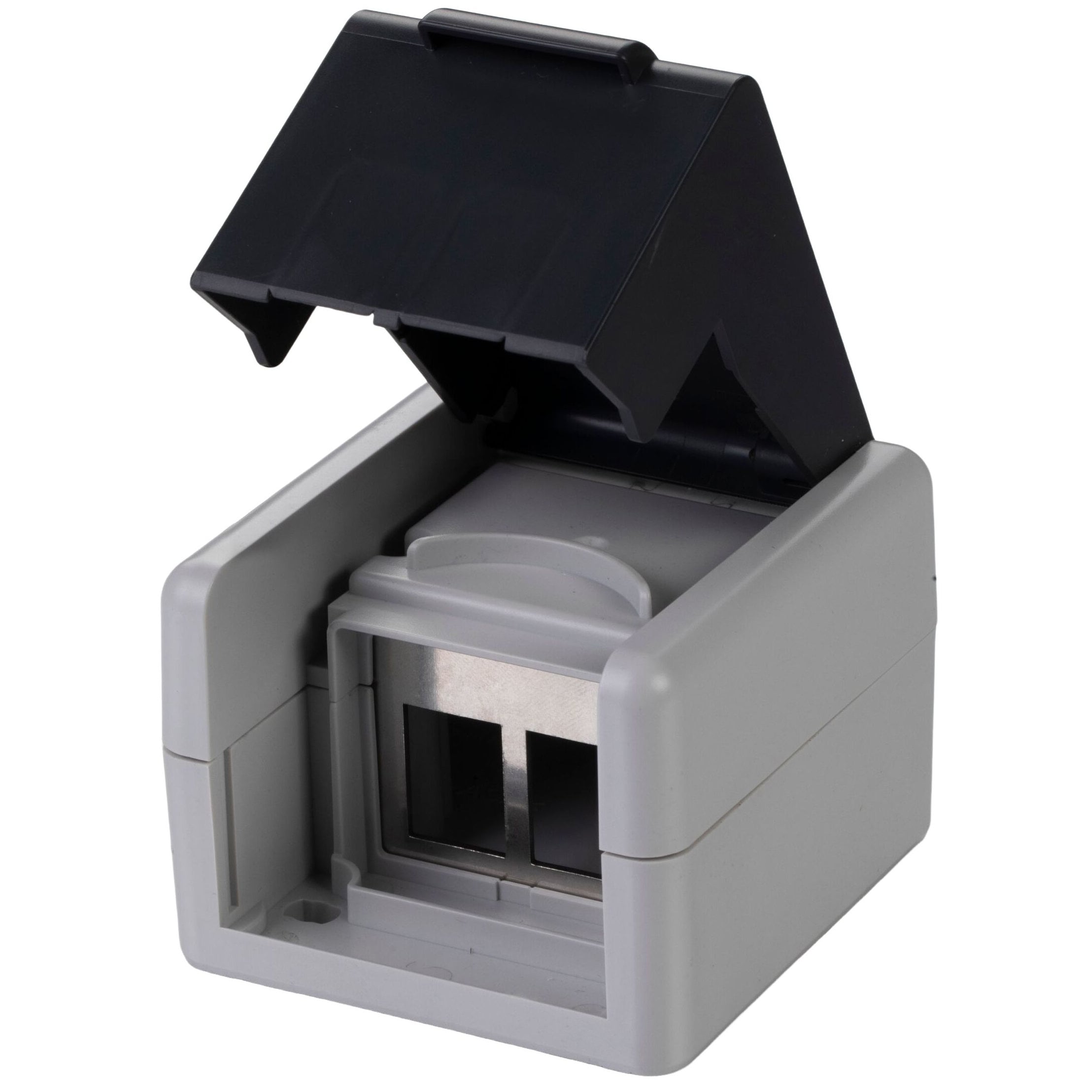 Scatola a Muro per 2 Frutti Keystone Slim IP44 - Techly Professional IWP-MD SC44