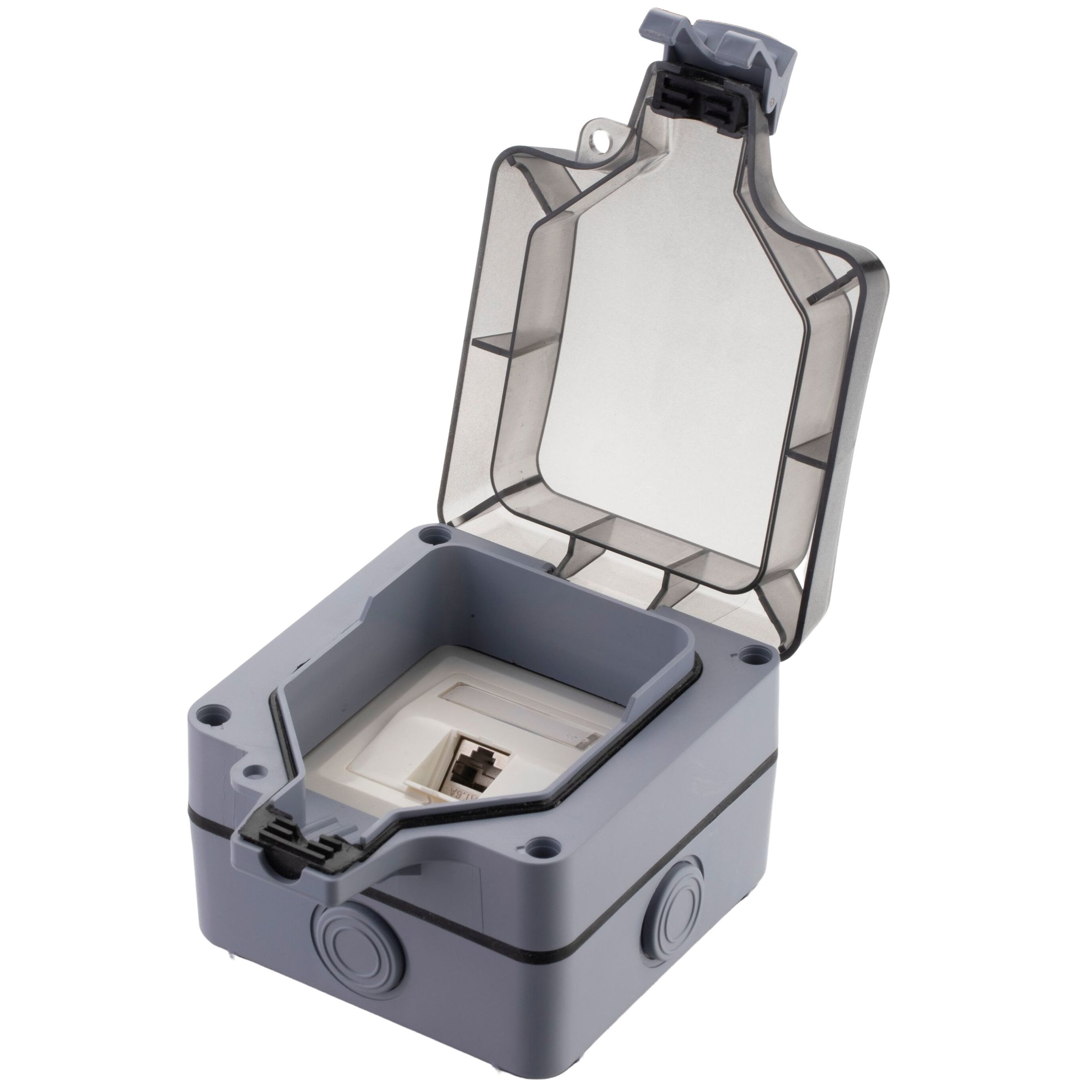 Scatola a Muro per 1 Frutto Keystone IP66 - Techly Professional IWP-MD SC66
