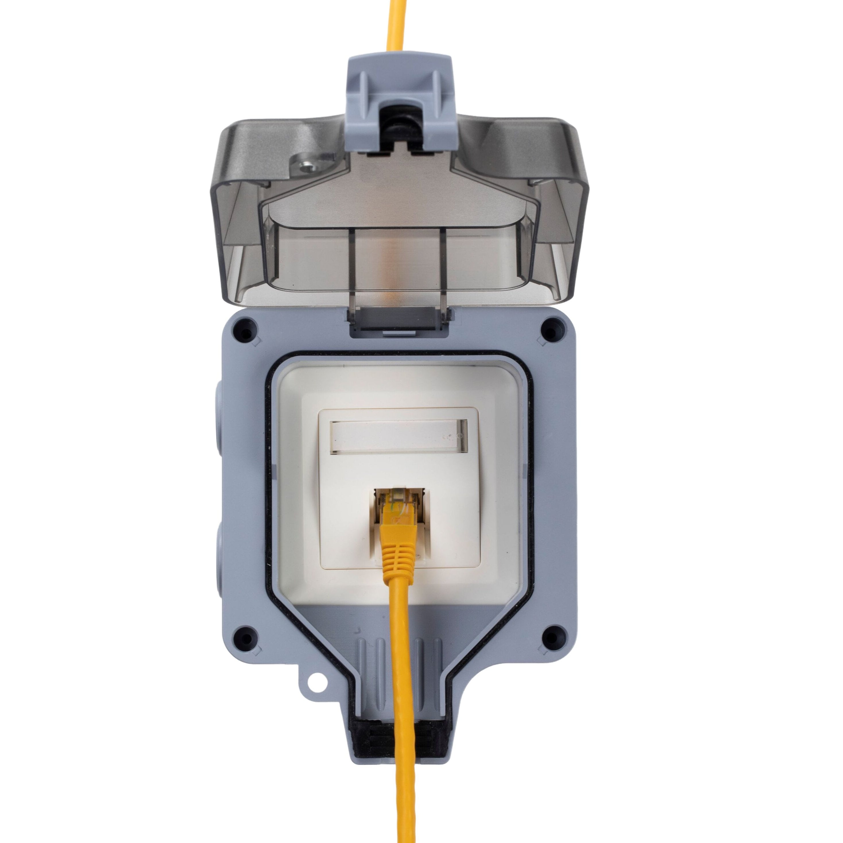 Scatola a Muro per 1 Frutto Keystone IP66 - Techly Professional IWP-MD SC66
